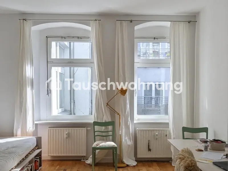 Tauschwohnung: 1 Zi. Whg. Am Volkspark Friedrichshain gegen 2 Zi. Whg. — photo 1